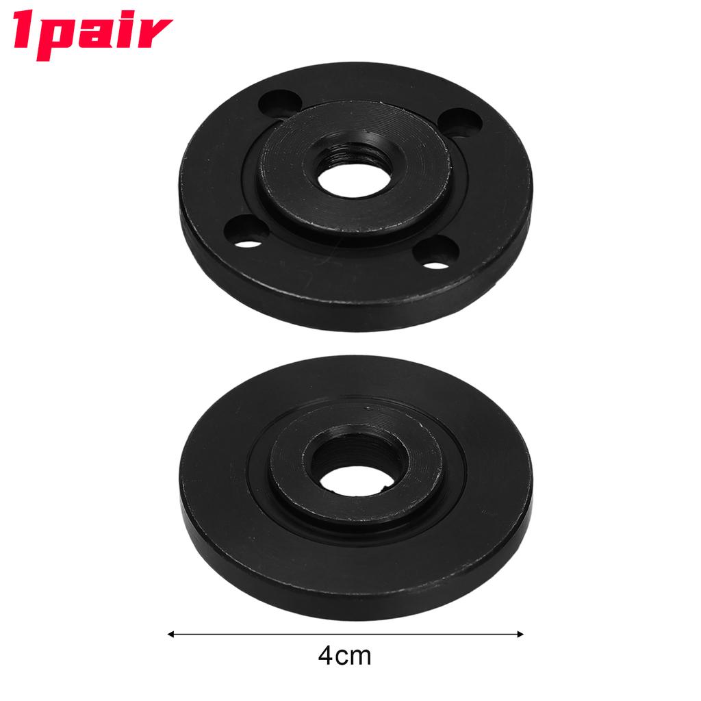 2/10PCS Replacement Angle Grinder Metal Pressure Plate Inner Outer Flange Nut Set Tools Cutting Discs Fixing Plate Accessories
