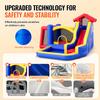 SucceBuy Inflatable Bounce House Outdoor High Quality Playhouse Trampoline Jumping Bouncer for Kid Ages 3–8 Years