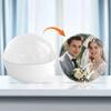 Crystal Ball Video Player 2.7in Memory Sphere Lamp Digital Display Video Ball Gift for Anniversary Birthday Wedding Christmas