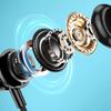 Color Screen Wireless Bluetooth 5.4 Earphones Neckband Headphones HiFi Stereo Headsets Noise Reduction Earbuds