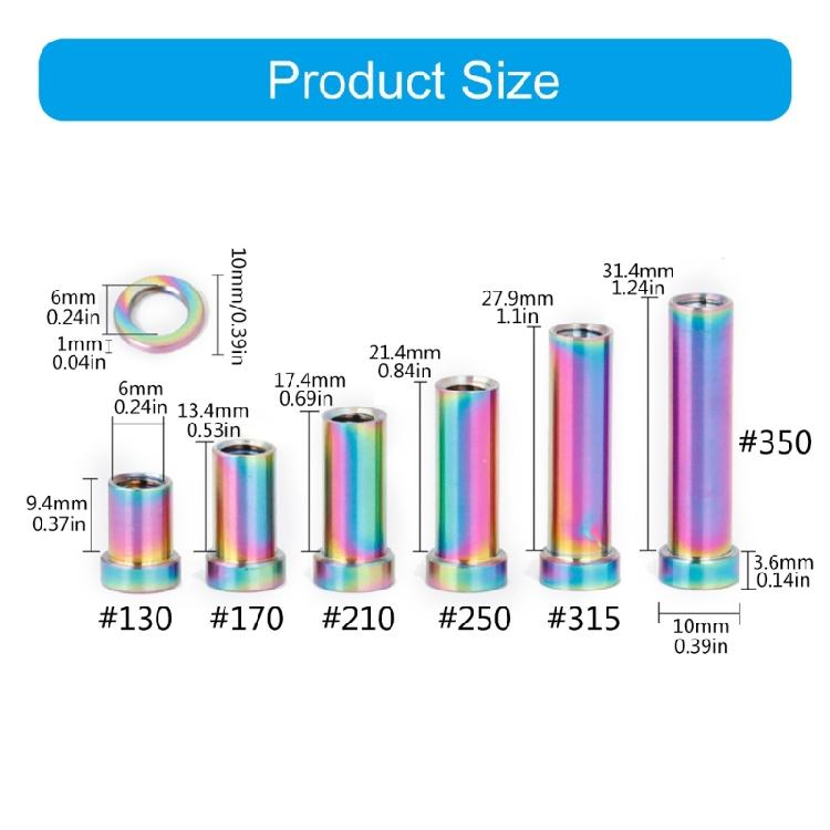 2Pcs Road Bike C Clamp Fixed Nut Replacement Bike C Clamp Fixed Nut Bicycles Brake Calipers Nut Easy To Use