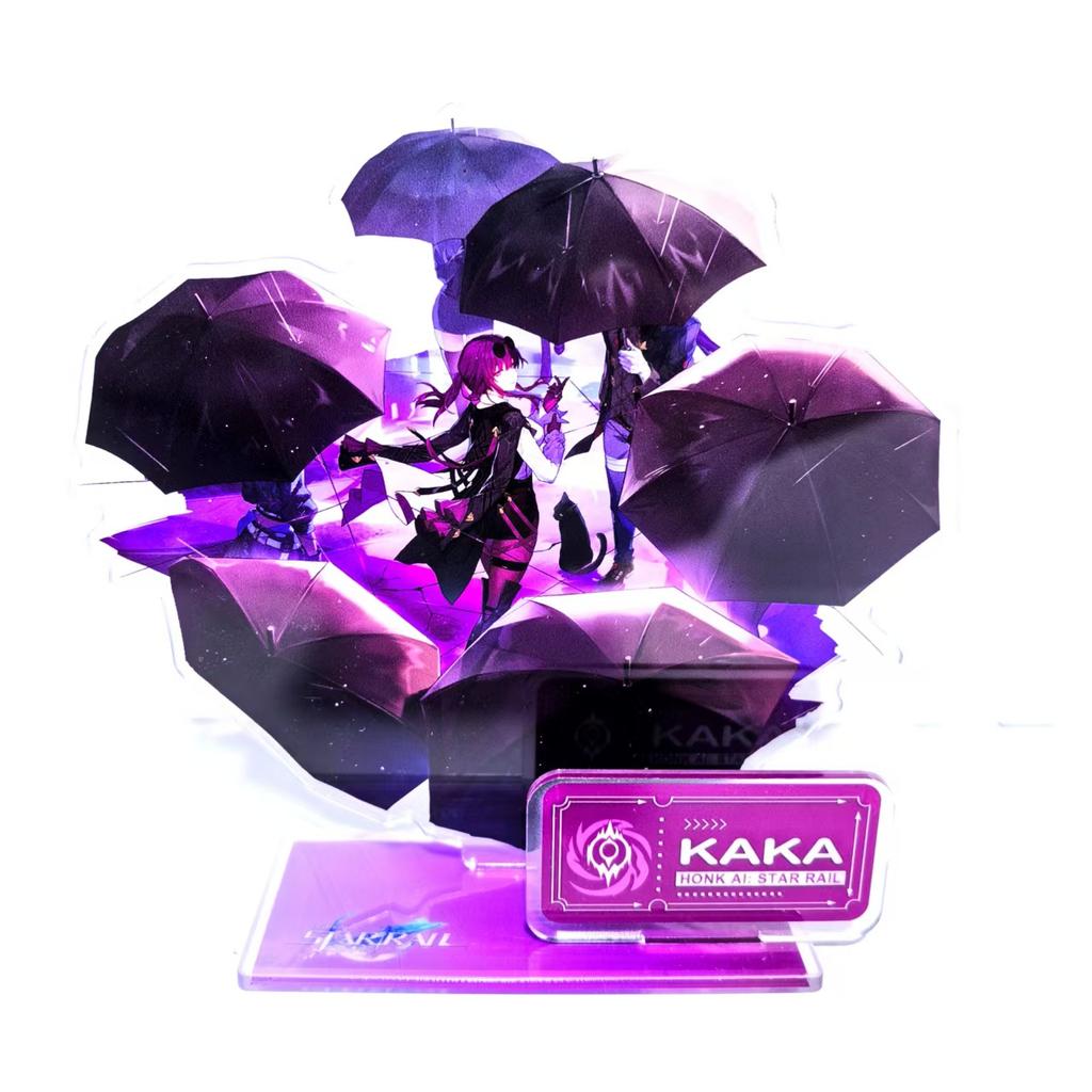 Game Figure Honkai: Star Rail Sunday Jiao Qiu Yunli Firefly Jingliu Acrylic Stand Model Plate Cosplay Anime Keychain Fans Gift