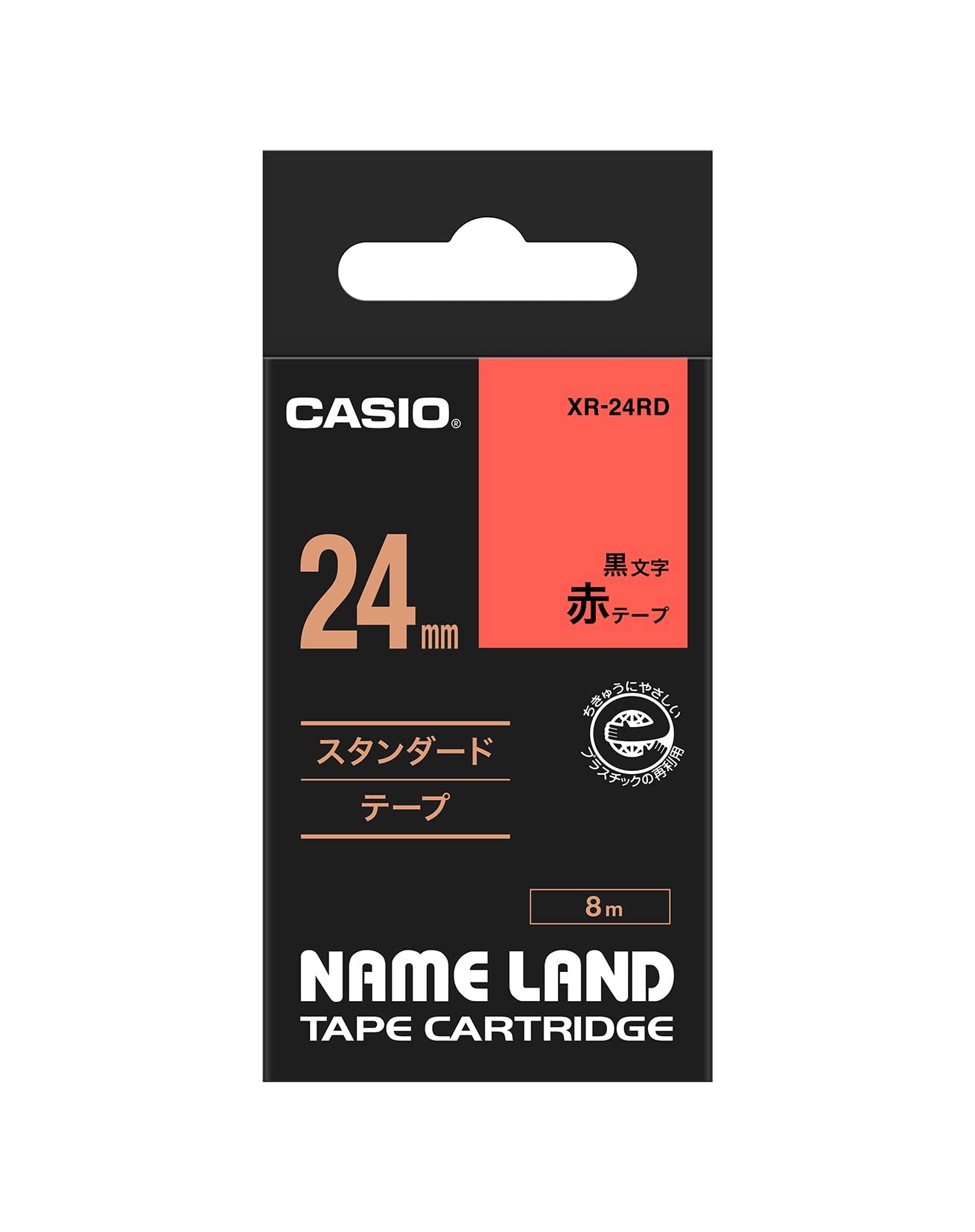 

Casio Label Writer Nameland Tape 24mm XR-24RD Red