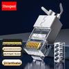 Shengwei CAT6A Shielded RJ45 Connector Plug (50-Pack)