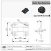 Stainless Steel Adjustable Torque Damping Hinge with Positioning Stop