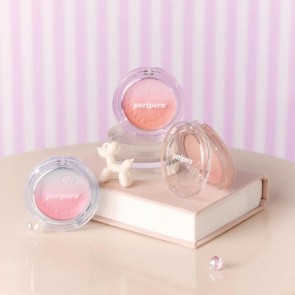 Peripera Clearly Tinted Custom Cheek 001 Vibrant Pink in the Clouds (Night Ferry)