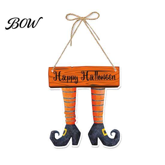 Decorative Halloween Pendant Pumpkin Door Hanging Decor, Spooky Festive Wall Ornament for Party Eye-catching Scene, Front Entryway 1