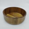 25x10cm Ecofriendly Reusable Wood Kitchen Food Vegetables Fruits Acacia Mixing Bowls