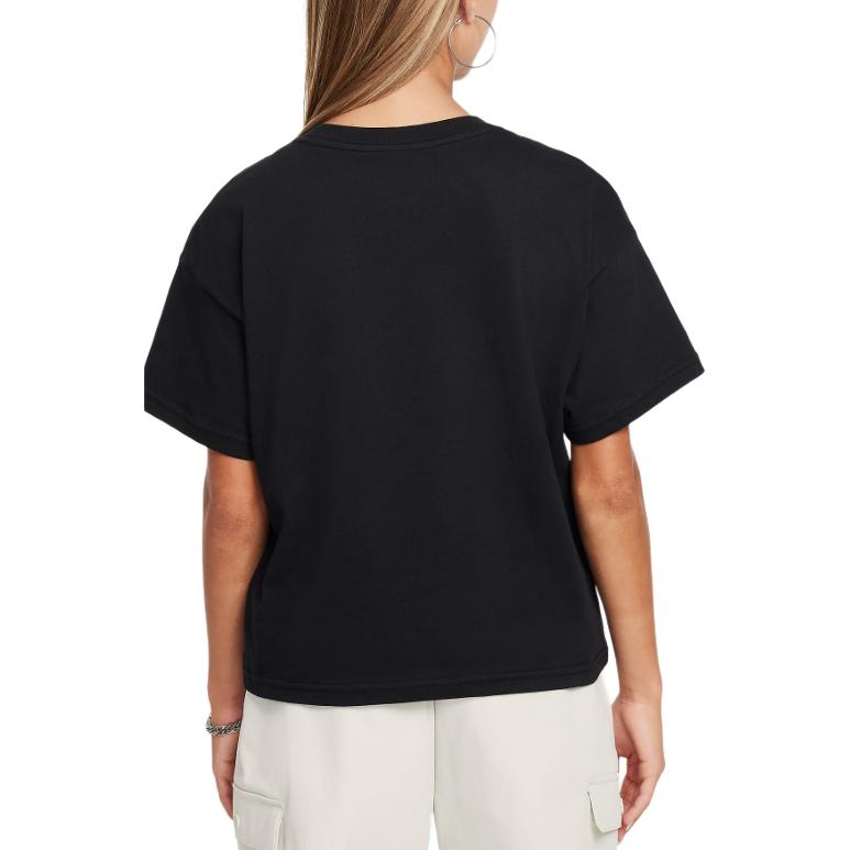 Nike Sportswear Essentials Series T-Shirt Soft Comfortable Casual Short Sleeve Unisex Tops Black FZ5559010