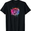 Water Color Rose Art - Garden Gardener Botanist Flowers Rose T-Shirt