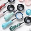 Wax Sealing Stamp Melting Spoon Fine Texture for Seal Stamp Lover Envelope Craft