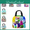 Numberblocks Digitale Bausteine Isolierte Lunchtasche für Grundschüler