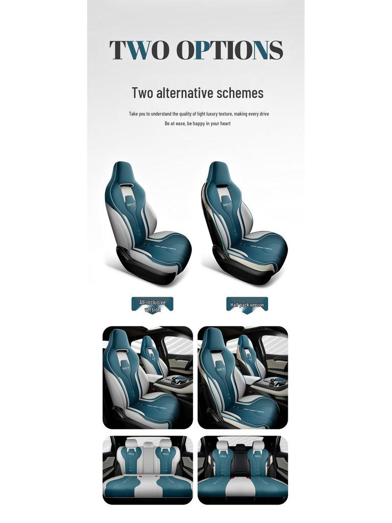 BYD Qin Plus EV Semi-Enclosed Seat Cushion, Four Seasons Universal Cover & Qin Plus DMI Set