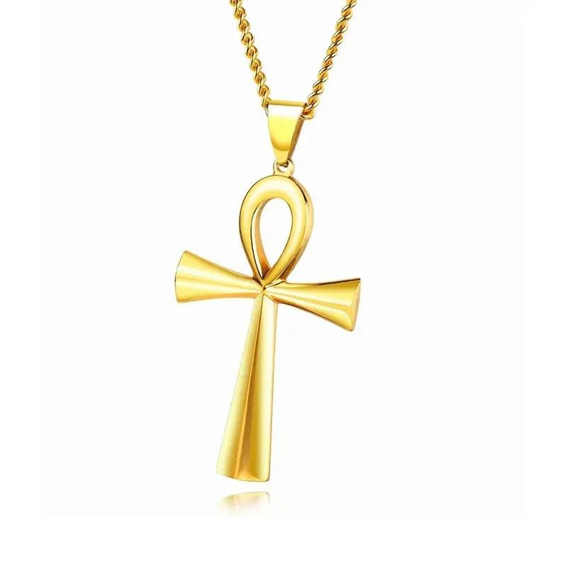 Bow Necklace Glossy Ancient Egyptian Men'S Necklace Pendant Domineering