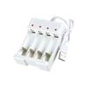 1PC AAA And AA Rechargeable Battery Station High-Speed USB 3/4 Slot Fast Rechargeable Battery Charger Short Circuit Protection
