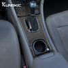 Real Soft Carbon Fiber for Mercedes Benz C Class W203 2005 2006 2007 Car Gear Shift Panel Sticker Trim Interior Accessories