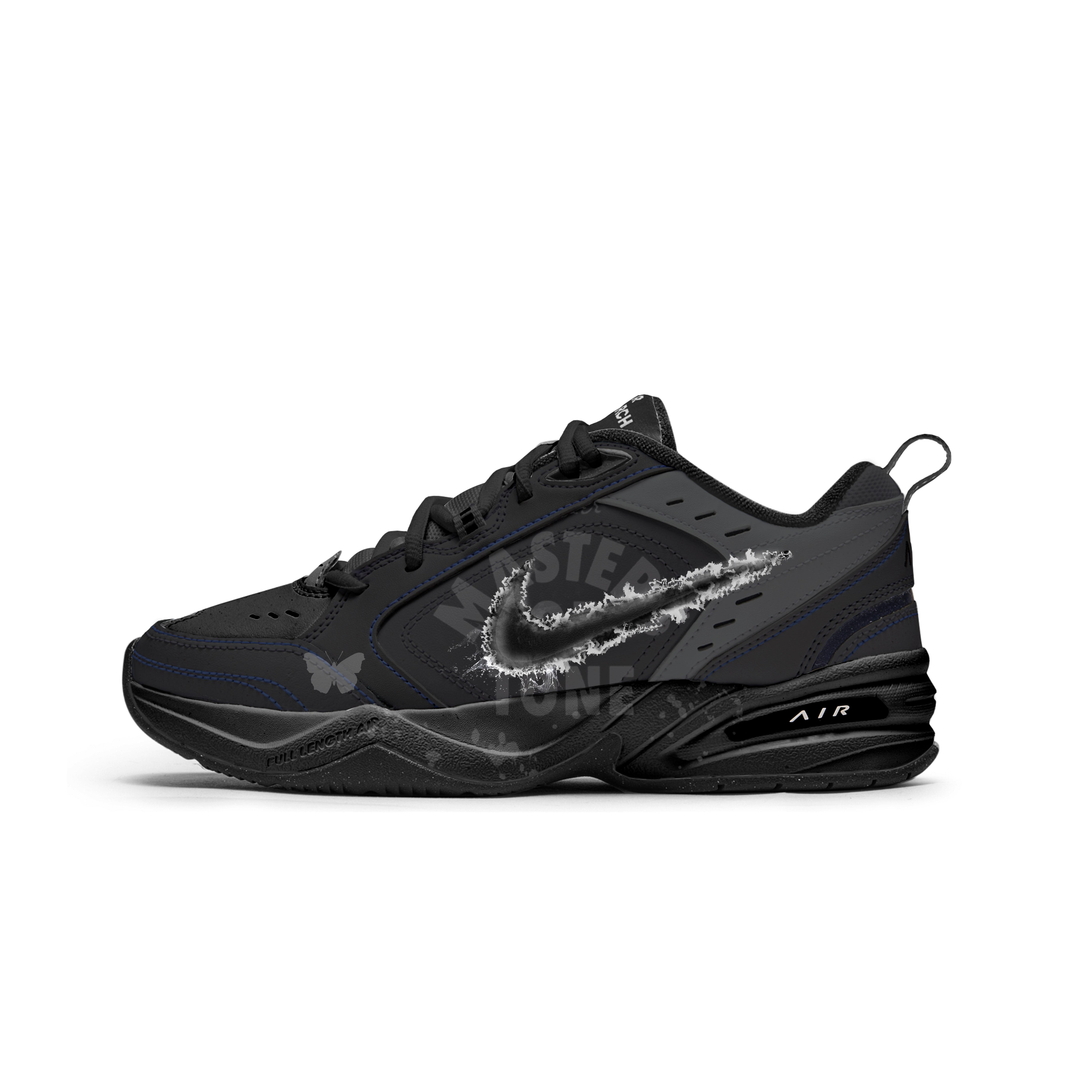 

Nike Air Monarch 4 Freedom Panda, Бабочка, Вылупляющаяся из Куколки, Нескользящая, Износостойкая, Низкие, Массивные Кроссовки 415445-001(Команда202-) 35.5