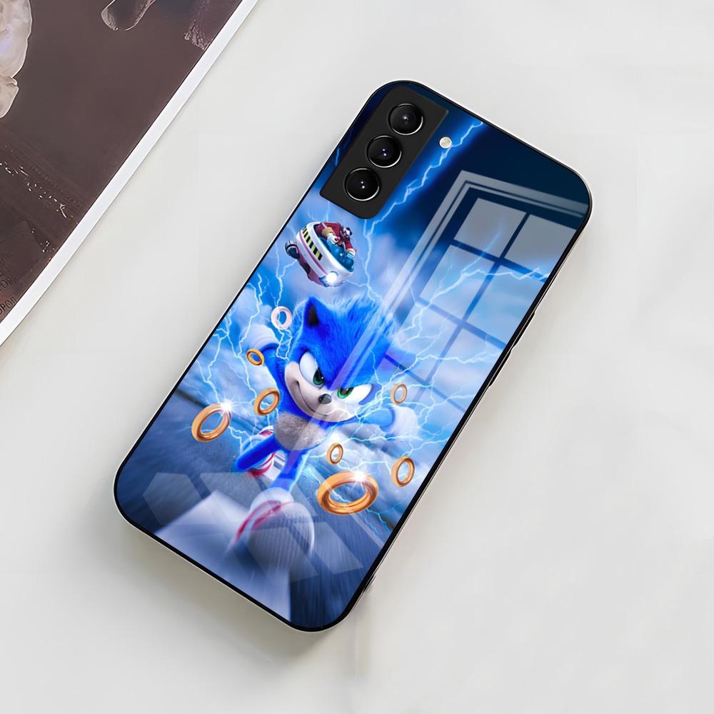 Supersonic-S-Sonic-Game Phone Case For Samsung A56 A36 A26 A16 A15 A25 A35 A55 A14 A34 A24 A54 Glass Case