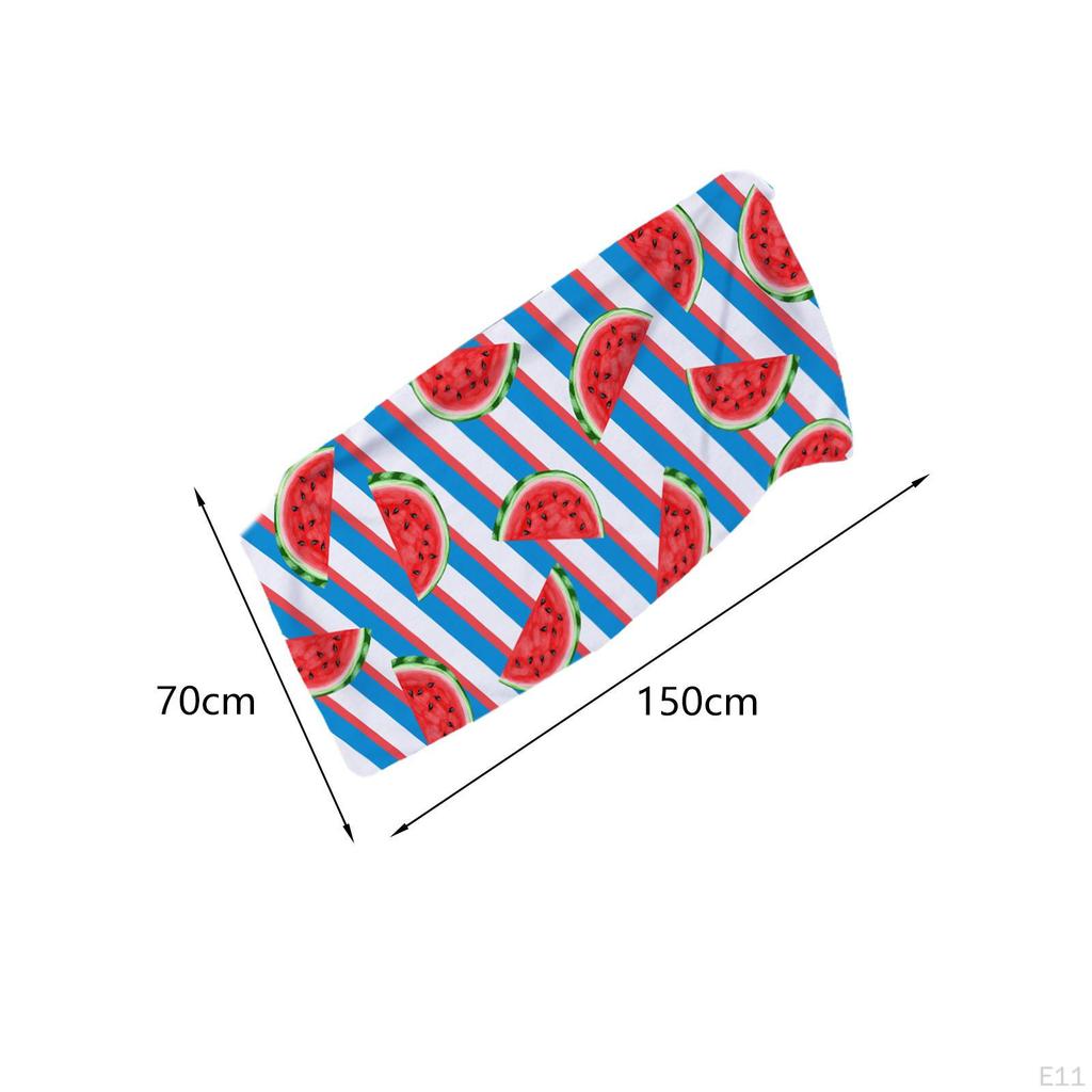 Banyo Havlusu Plaj Spa Vücut Sarma Mikrofiber Hafif Hızlı Kuruyan 150x70cm Yüzme