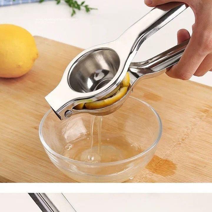Home 304 Stainless Steel Manual Juicer for Squeezing Lemon Juice A Household Hand Pressed Orange Clip Mini Small Juicer Portable