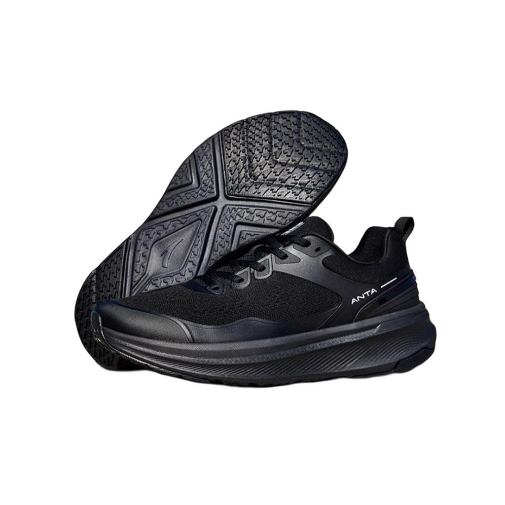 New Anta Anti Slip Wear Resistant Low Top Training Shoes Men's Black 112447718-6