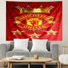 Manchester United F.C Print Tapestry, Lightweight Wall Hanging, for Bedroom, Dorm, Living Room, Home Art Decor - Birthday Christmas Gift for Friends