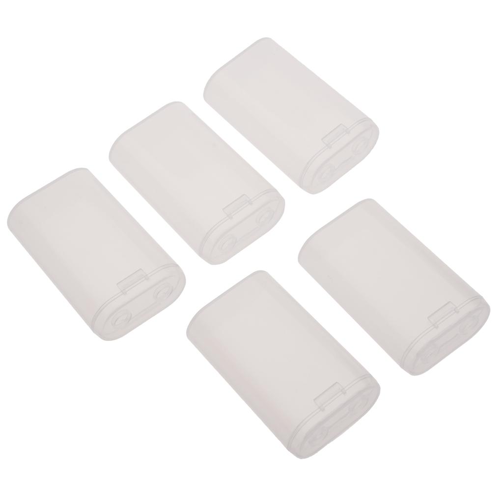 PP Battery Container for 2pc 21700 Battery Storage Safeguards Your Batteries from Short Circuit Accident Drop Box