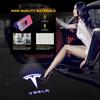 bfxhr7 2PCS 3D For Tesla Model S Y 3 X LED Car Door Welcome Light Logo Projector Lamp Laser Lamp Ghost Shadow Door Projection Light