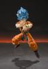 TAMASHII NATIONS TAMASHII NATIONS Dragon Ball Super Saiyan God Super Saiyan Son Goku Ungefähr 140 mm große, bemalte, bewegliche Figur SHFiguarts -Super-