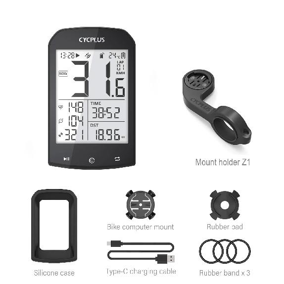 CYCPLUS M1 GPS Bike Computer Cycling Accessories Bicycle Speedometer BLE 5.0 ANT+ Cycle Ciclismo Kilometer Counter for Riding