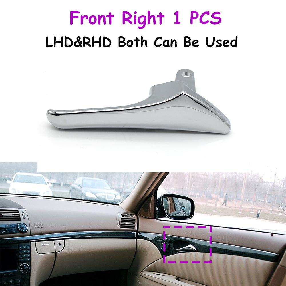 W211 W219 1PCS/2PCS Car Front Rear Left Right Chrome Door Pull Handle For Mercedes Benz E CLS Class E320 2117660124 2117660224