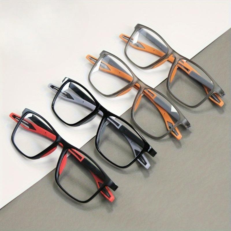 4pcs Reading Glasses Box Men s Reading Glasses New Fashion Decorative Glasses +200