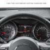 2X Dashboard Panel Frame Trim Ring Decor Cover For Ford Mustang 15+ Carbon Fiber