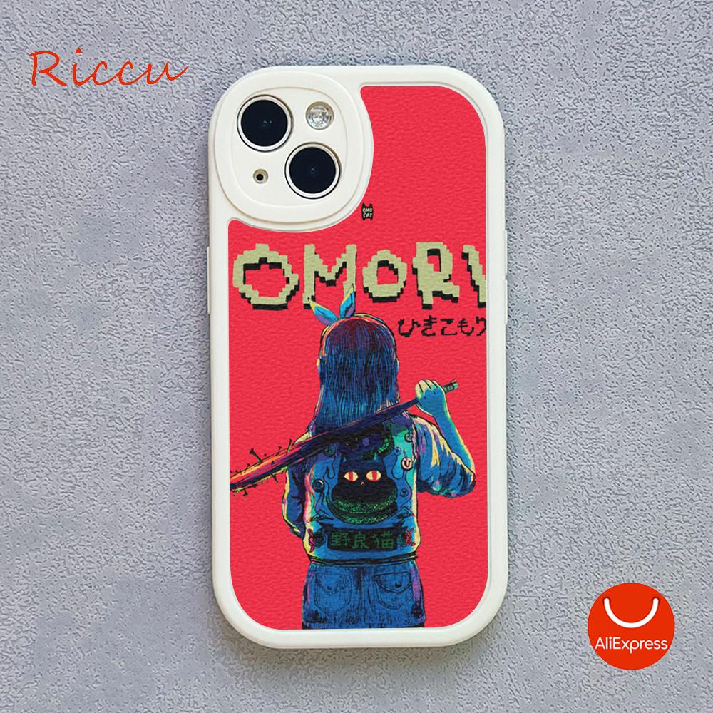 Omori Game Fanart Phone Case for Iphone 14 13 11 12 Pro MAX 13 12 MiNi 7 8plus Iphone 14 13 Pro XS XR Lambskin Protective Covers