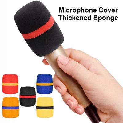 Mic Pop Filter Sponge Microphone Cover Mic Dust Proof Covers Thickened Microphone Windscreen