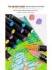 Breite Kollektion 8102 Acryl Doppelspitz-Marker-Set - 168 Farben für DIY-Kunst, Malerei und Graffiti, Stapelbare Pinselstifte