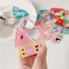 Multifunctional Carabiner Key Holder Acrylic Design For Backpack Decors Keychains Bag Charm Students Travel Essential