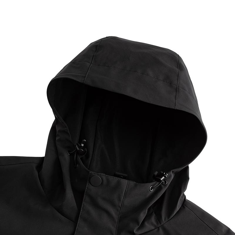 Anta Warm And Comfortable Three-In-One Fashion Waterproof Jacket Soft Shell Unisex Jacket 152547611-6