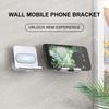 Universal Drill-Free Bathroom Wall Mobile Phone Charging Rack Holder Bracket