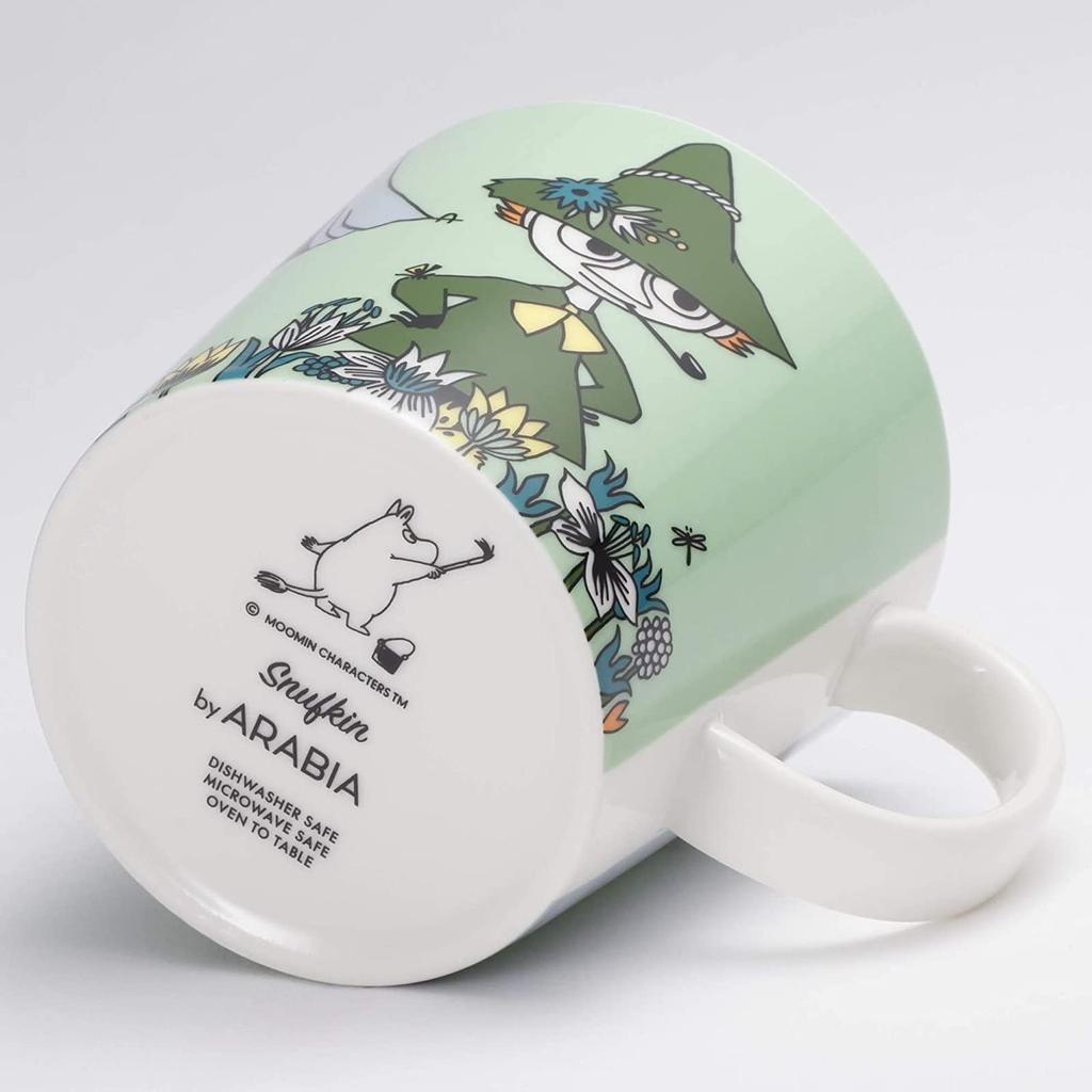 Moomin Arabia Classic Snufkin Official Gift Moomin Christmas Wedding Birthday Housewarming Officially Imported Mug, 300ml, Wrapping, Tableware, Gift,