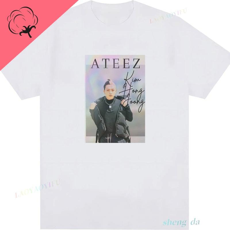 Korea Playera Kim Hong Joong Unisexs T Shirt Kpop Music Star New Fashion Short Sleeve Tee Unisex Graphic Shirts Unisex Tops Y2k Tees