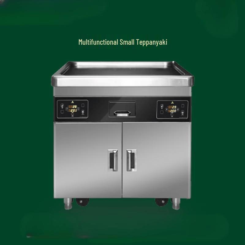 Yingtang Dual-Burner Desktop Teppanyaki Griddle
