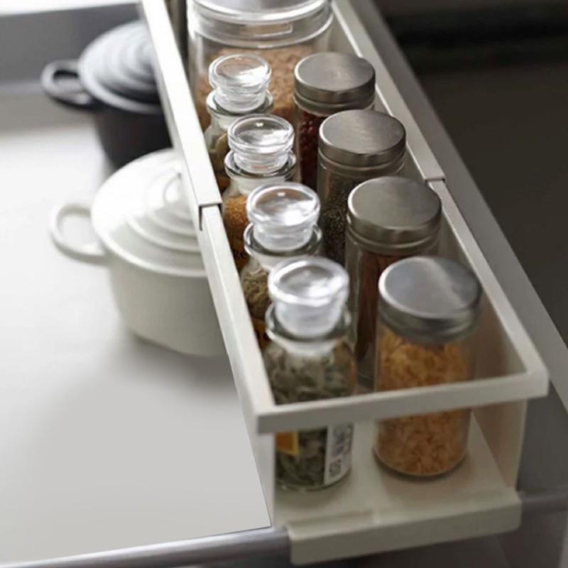 Multiple Functional Metal Organizers Rack Strong Carbon Steel Easy Assembly Brackets for Small Space Bathroom Kitchen