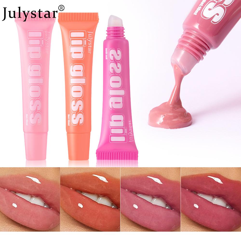 JULYSTAR Fruit-flavored Moisturizing Lip Oil Set Of 8, Moisturizing, Long-lasting, Moisturizing, And Transparent.