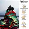 1pc A Nightmare on Elm Street Flannel Throw Blanket - HD Printed Lightweight Soft Warm All-Season Blanket for Sofa, Bed, Travel, Camping 076