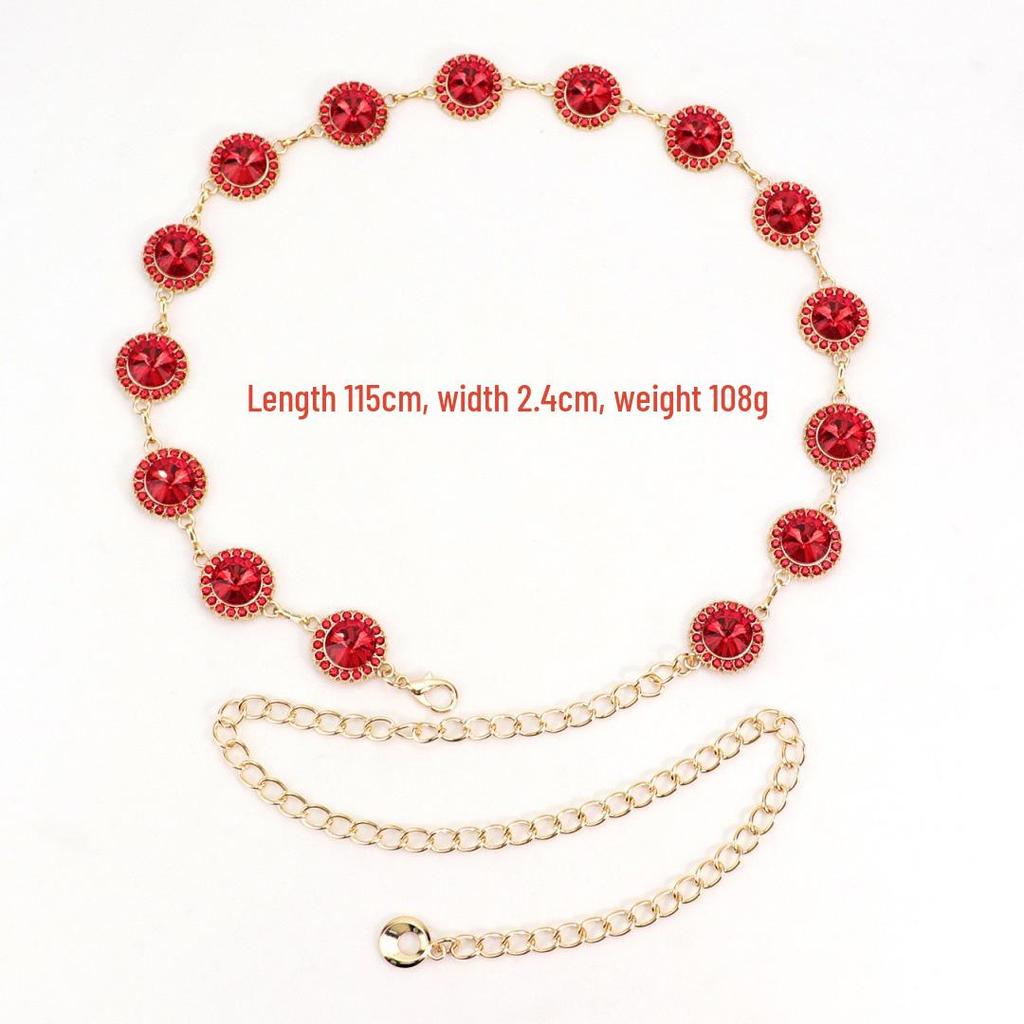 Damen Ethno-Stil Schmetterling Taillenkette: Modischer Metallgürtel für Rock oder Kleid