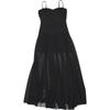 2026 European and American style summer new women's clothing solid color slim-fitting high-waisted fashion one-word neck tube top dress women