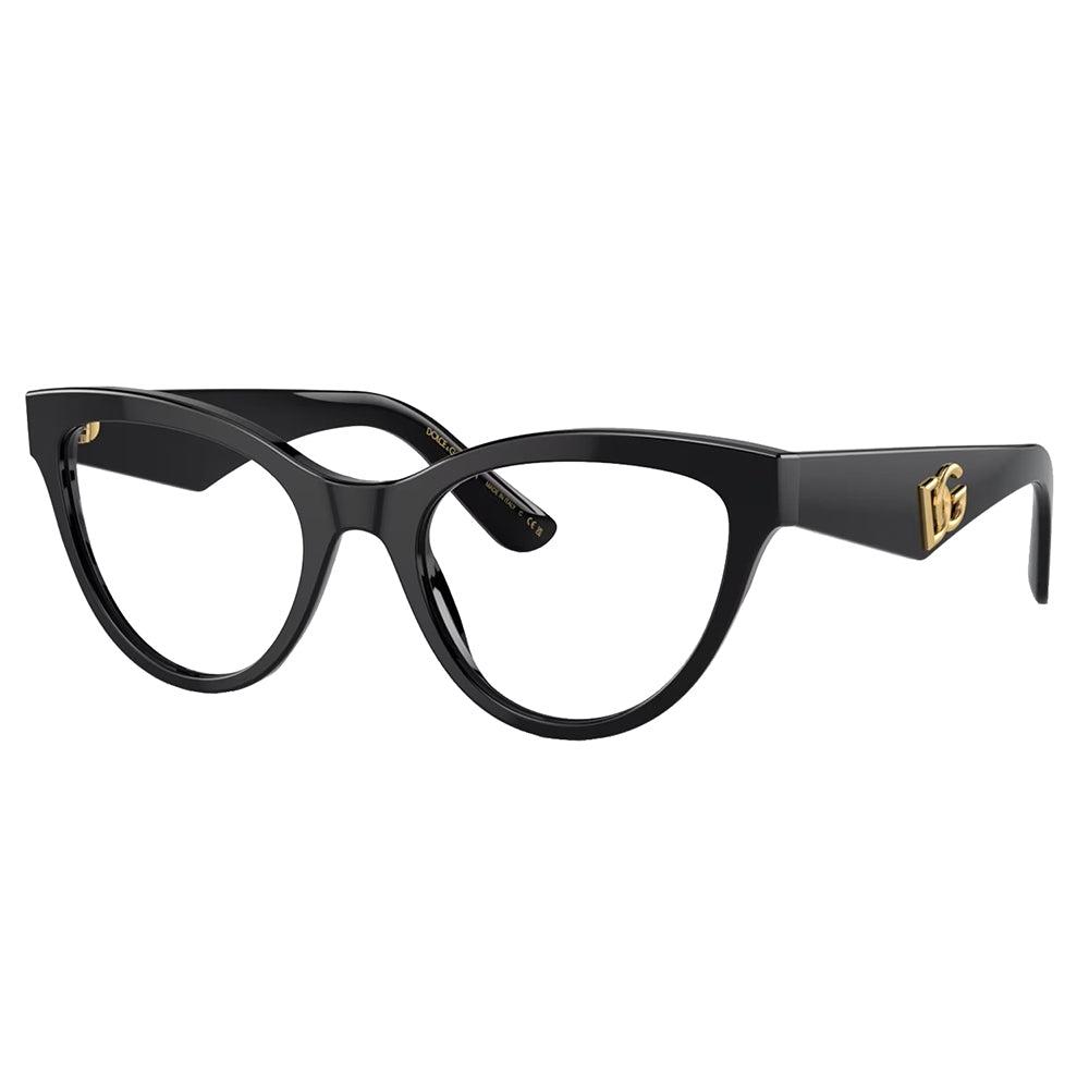 

Dolce Gabbana DG 3372 501 50 мм Женские очки кошачий глаз 50 мм черные