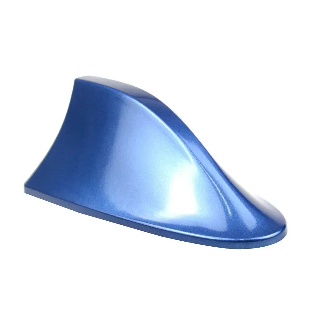 Cool Universal Car Shark Fin Antenna Cover Base Replacement Radio Signal Aerials Roof Exterior Accessories Decoration Car