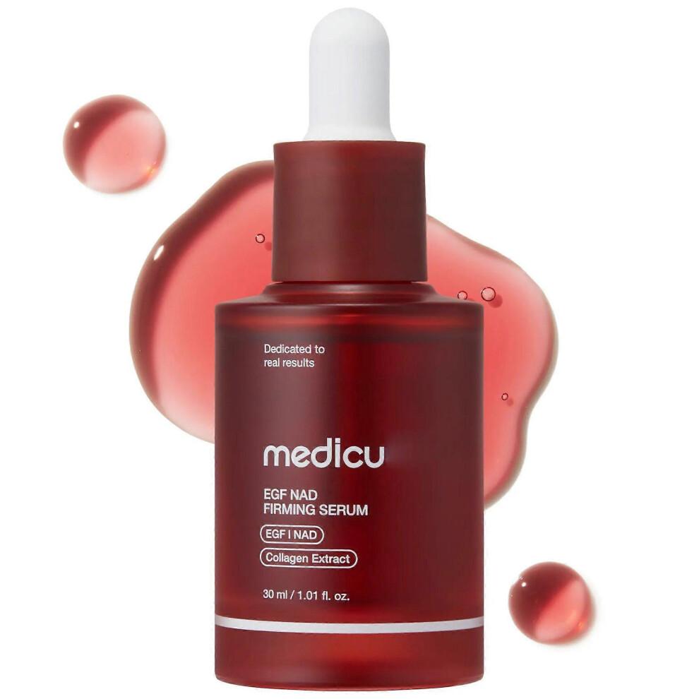 Medicu NAD+EGF Firming Serum Co-llagen Extract Anti-Aging Skin Care Kits 30 Ml - Red